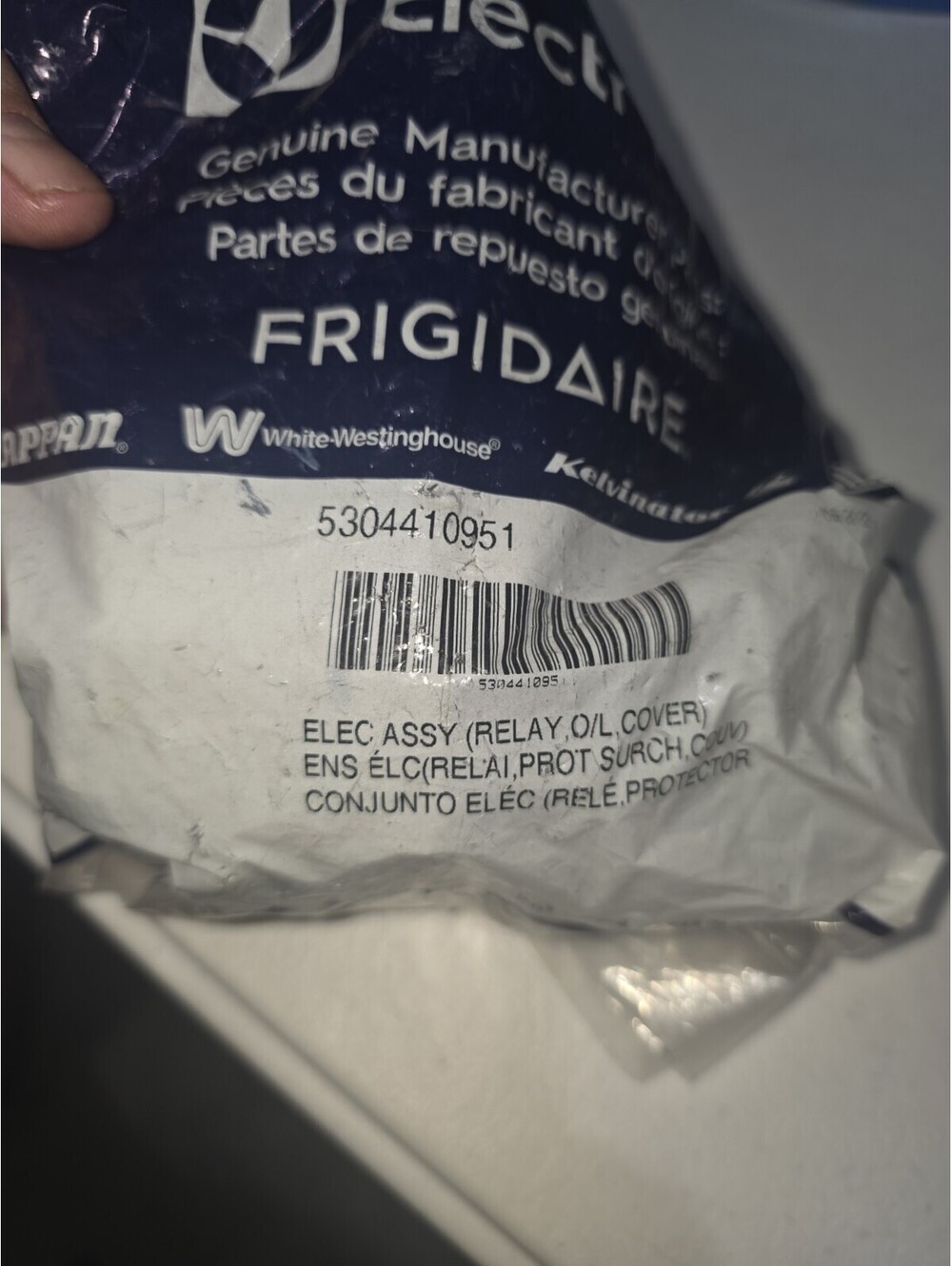 Frigidaire 5304410951 Genuine OEM Compressor Overload and Start Relay Kit for Re